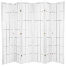 6 Panel Shoji Room Divider Screen